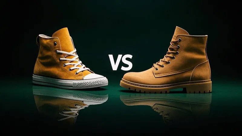 Sneakers vs Boots