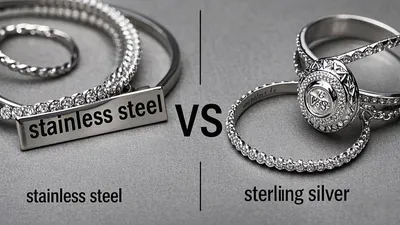 which is better stainless steel or sterling silver