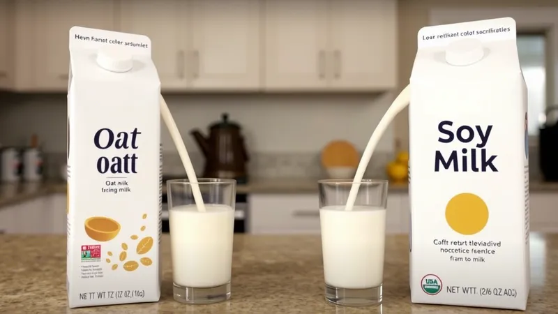 oat milk vs soy milk