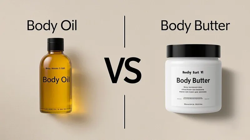 Body Oil vs Body Butter