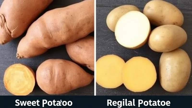 Sweet potatoes vs Regular potatoes